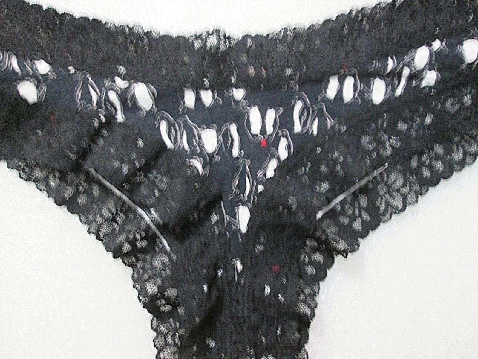 New w/Tag Victoria’s Secret Discounts🖤Cotton Cheeky🖤XS,S,M,L,XL,XXL🖤LaceEdges