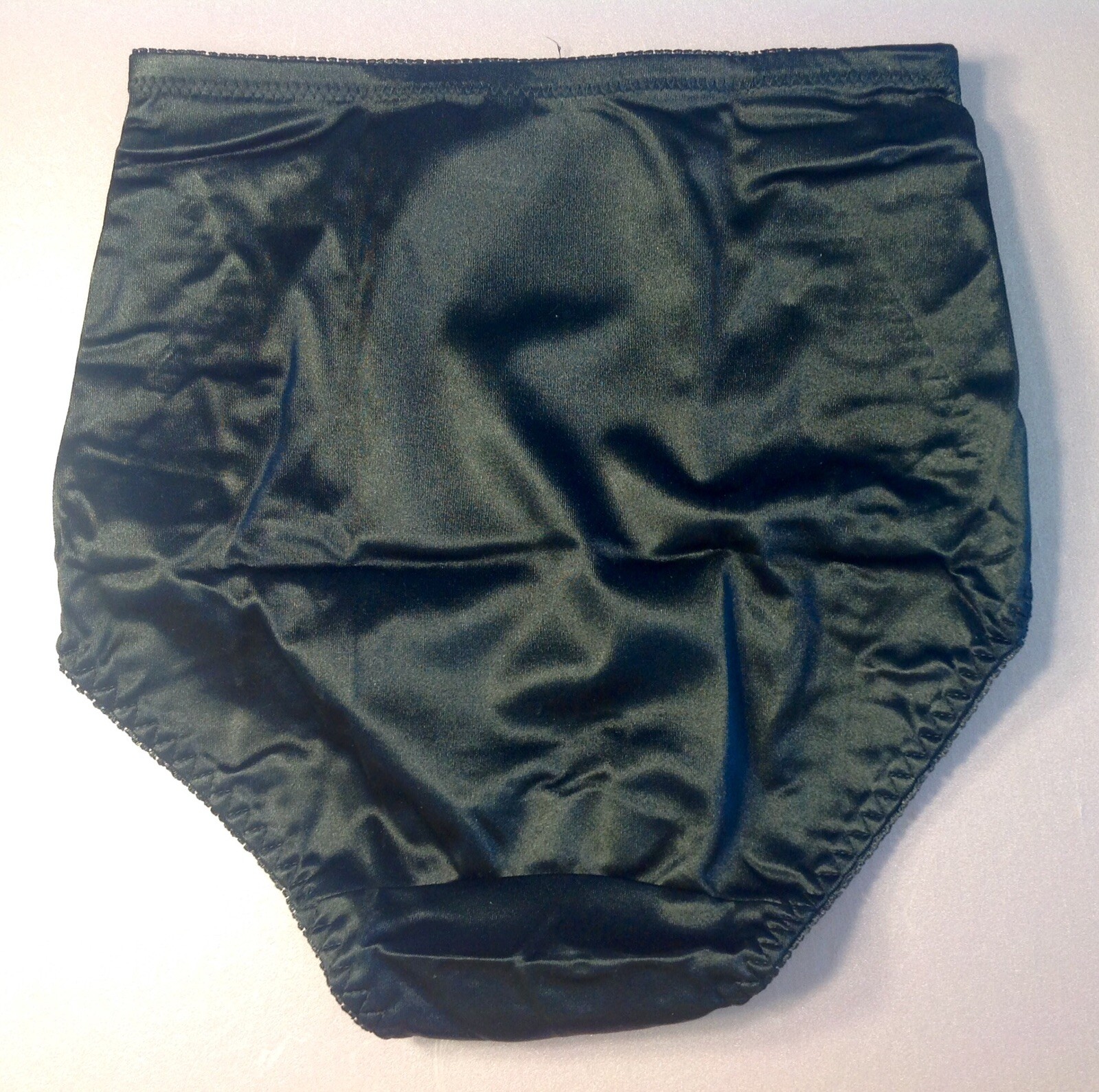 Women Control Panties,Breifs ANNE DIANE Size L. Satin Black Soft Silky