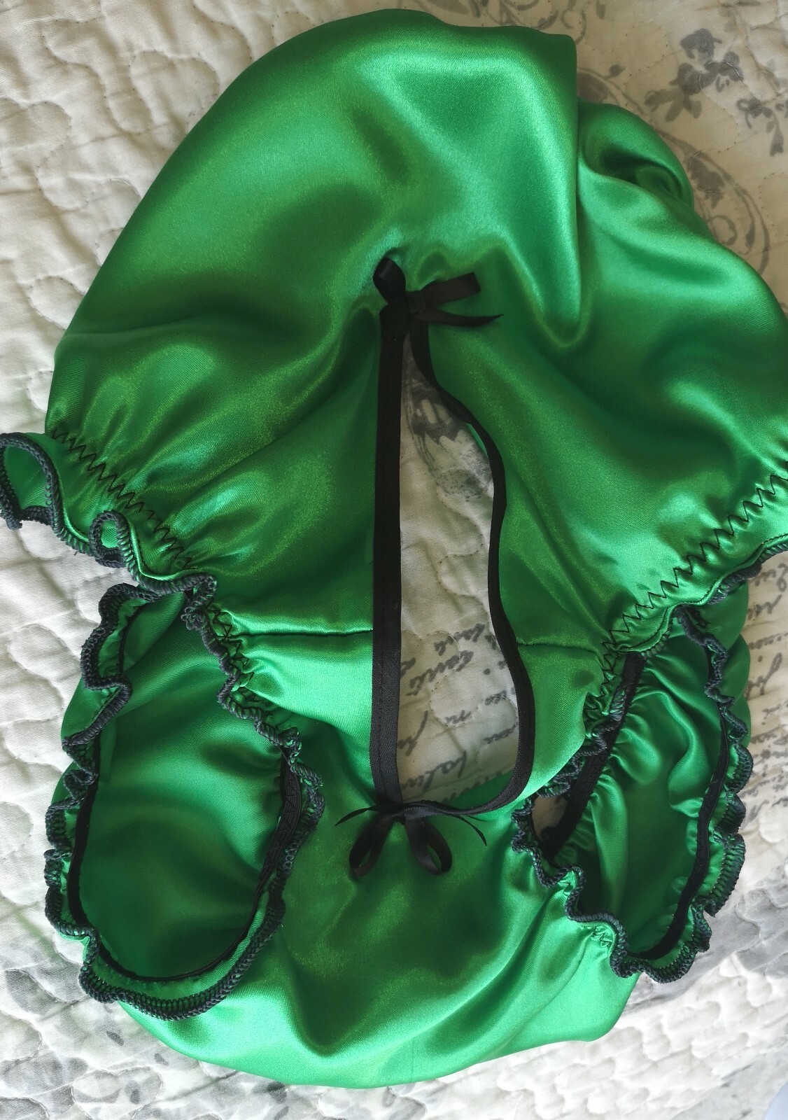 🌸MADE TO ORDER* “SATIN SISSY” CROTCHLESS Knickers any size&colour 🌸