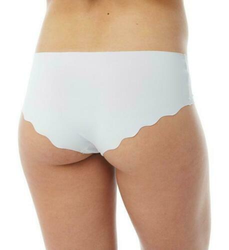 MARLON NO VPL BLACK NUDE WHITE SILKY MICROFIBRE LASER CUT BRIEFS 8 – 18 BNWT