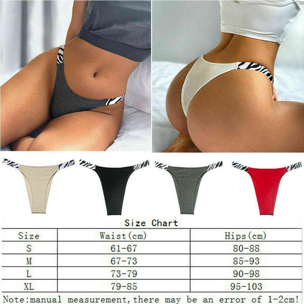 Sexy G-String Panties Underwear Thongs Lingerie Briefs T-Back Knickers 1 Piece