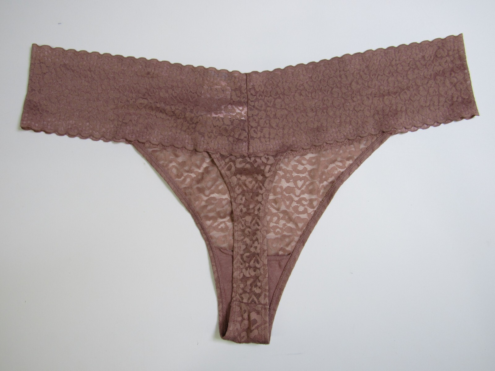 Auden Plus Size Women’s Thong 2 Pack Variety Panty Underwear 4X (28-30)