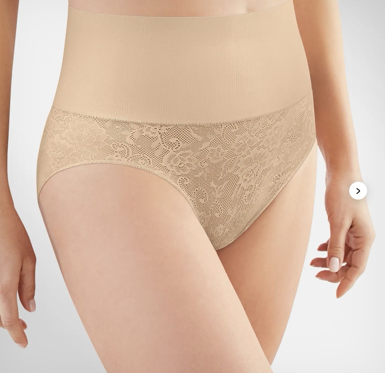 Maidenform Brief Firm Tummy Shaping Pantie No-Pinch Cooling Underwear Womens L