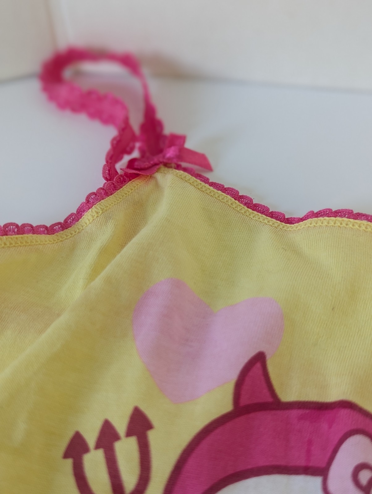 Vintage Y2K Hello Kitty Sanrio Tank Panty Set Devilishly Cute Devil 2005 NWT