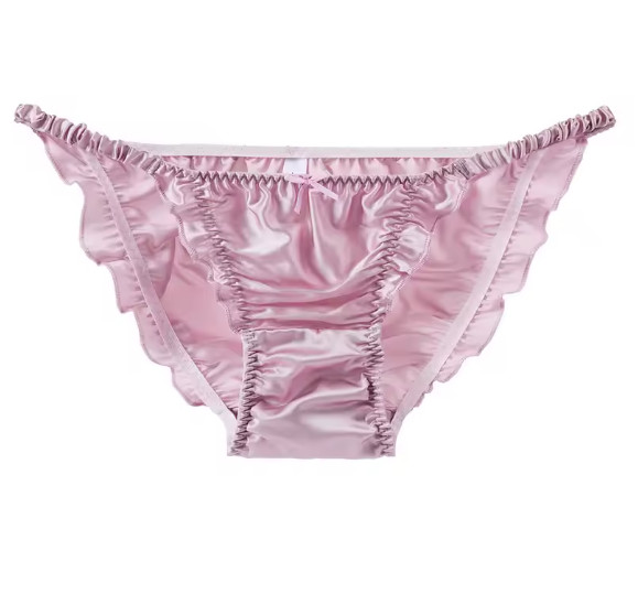 Most gorgeous 100% SILK tanga style knickers soft feel sexy women’s panties