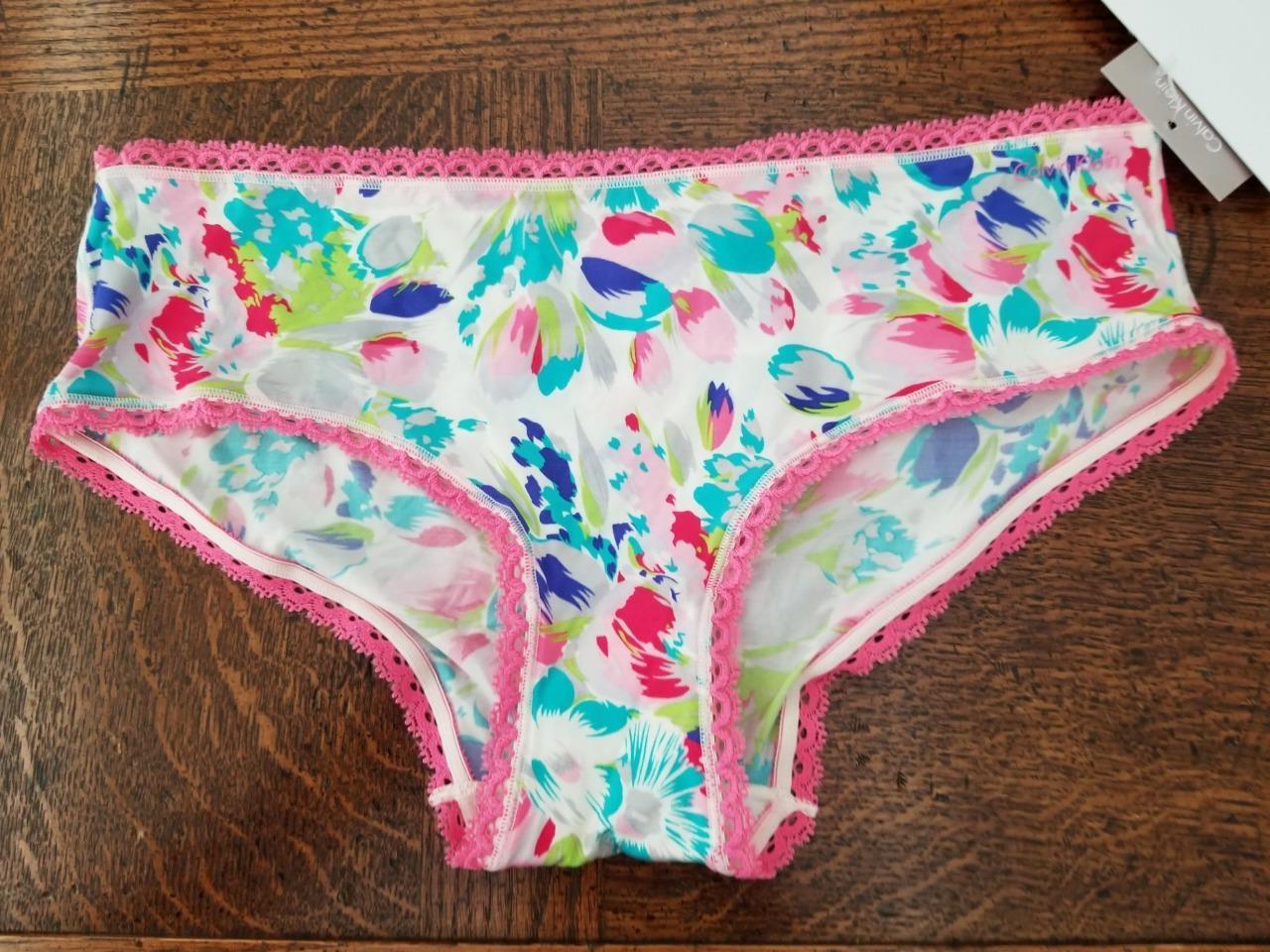 NWT CALVIN KLEIN HIPSTER PANTIES NYLON/LYCRA MICROFIBER SEDUCTIVE F2912 ARP M