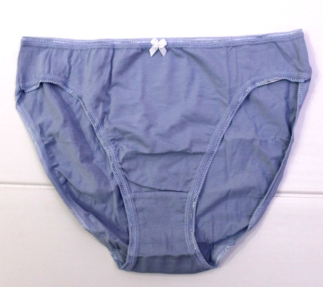 Ex M & S Ladies 5 Pack Cotton Lycra High Legs Briefs Knickers ~ Sizes 8 to 20 ~