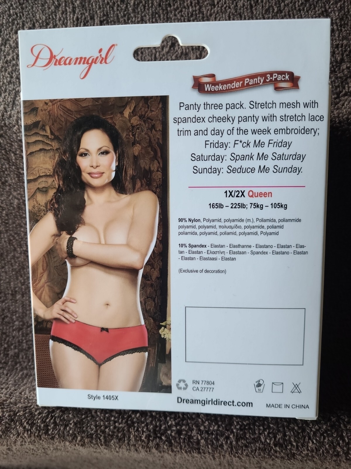 Weekender Panty 3 Pack Queen Size (1x/2x)