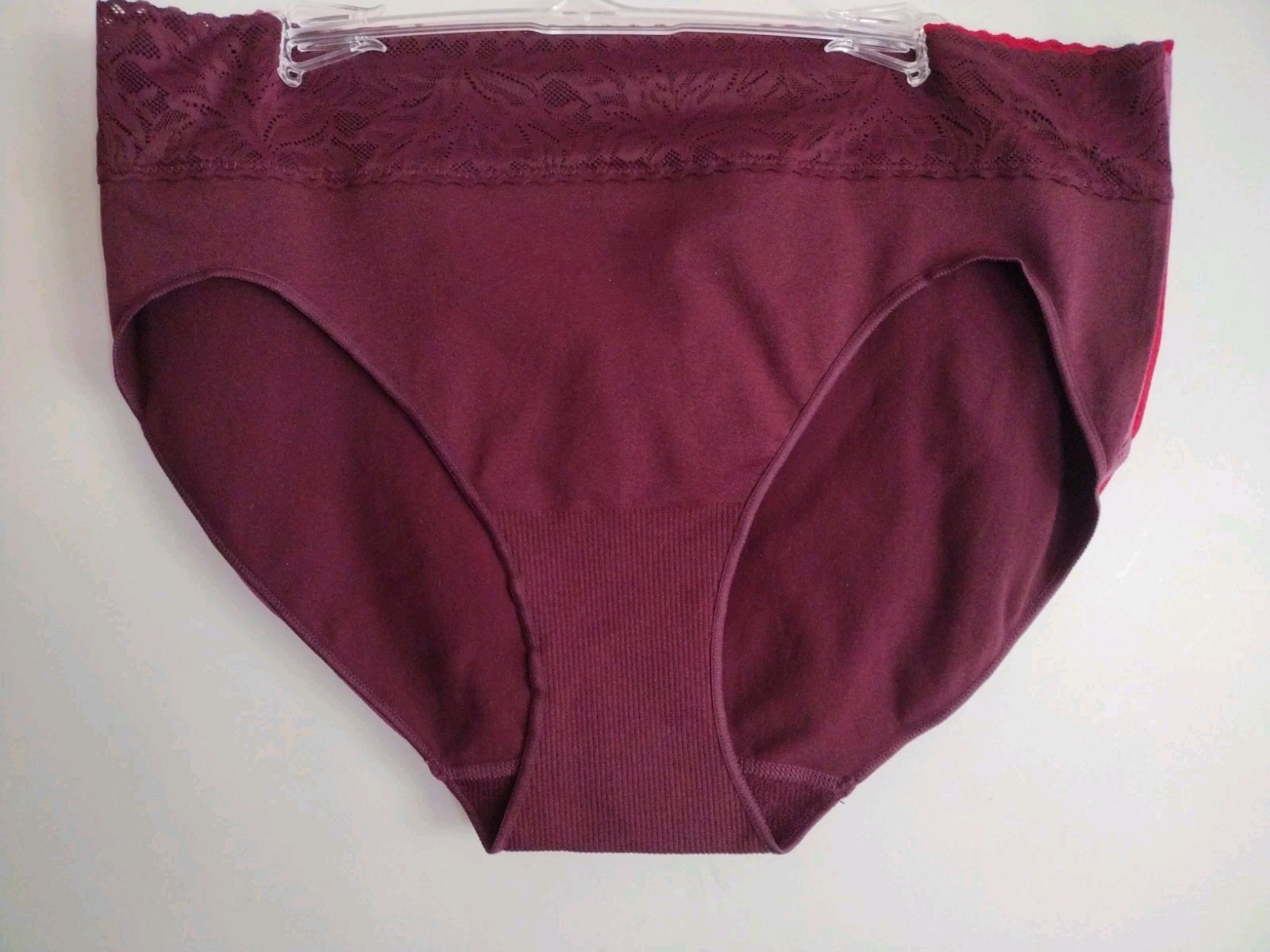 NEW Bali 3 Pair Hi-Cut Cool Comfort Panties XL/8 Multi-Color DFMLH3