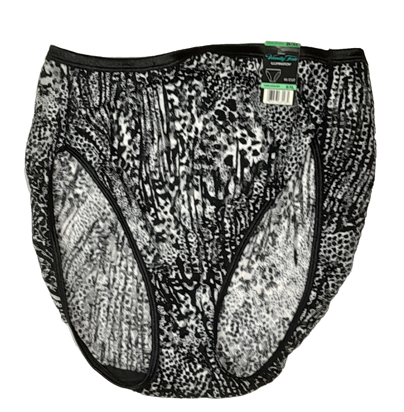 3 Vanity Fair Illumination High Cut Panties 8 XL Multicolor Lace Satin Trim NWT