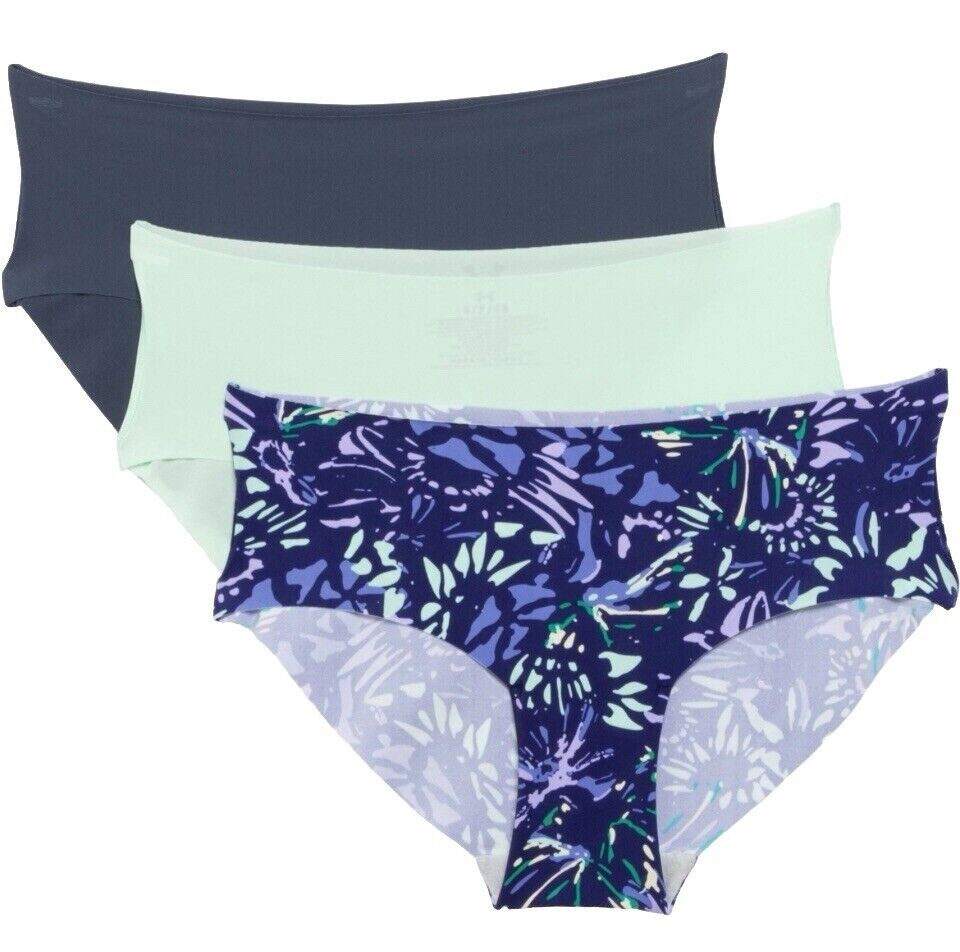 UNDER ARMOUR ESSENTIAL STRETCH HIPSTER 3-PAIRS Womens Underwear Multicolor Small
