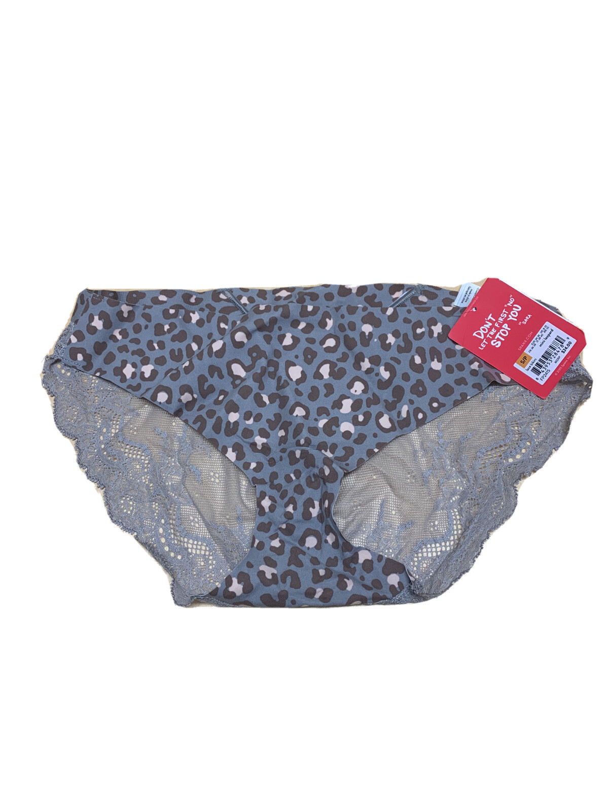 Spanx fp2415 Undie tectable Lace Bikin Soft Nude Beige Panty Size S