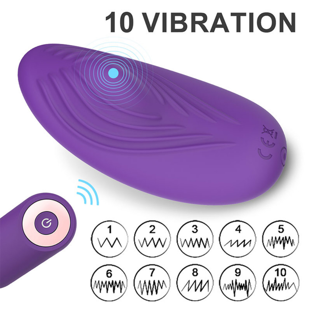 10 Mode Wearable Wireless Remote Control Waterproof Vibrating Panties Women Toy