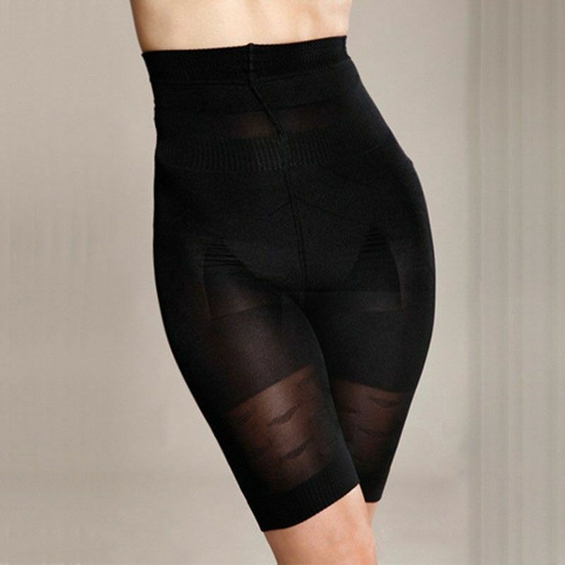 High-Waist Pants Easy Body Shaper Control Tummy Shape Thigh Shapewear Underwear