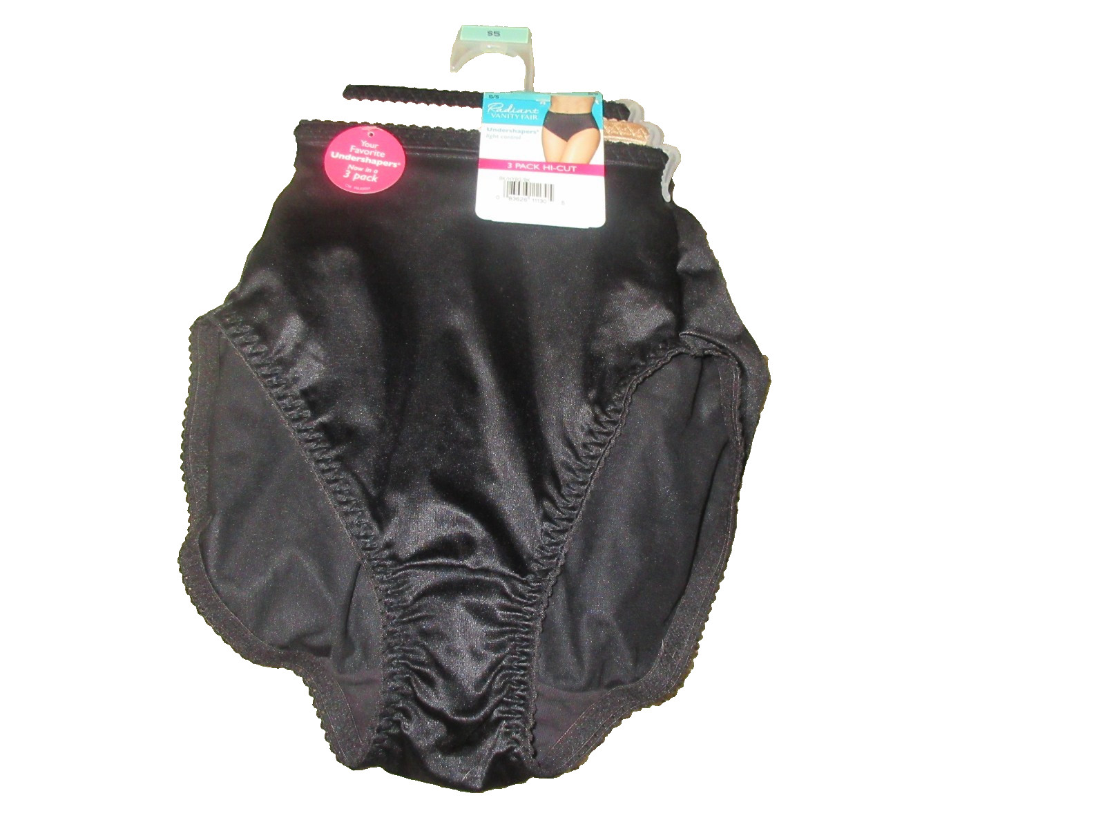 Vanity Fair 3-Pack Brief Women’s S/5 HI-CUT UNDERSHAPERS light control Underwear