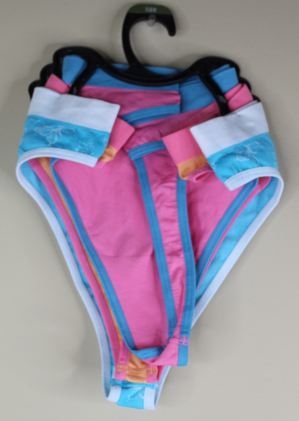 Womens 3 Pair Seamless Thong Panties Butterfly Floral Way to Celebrate XL