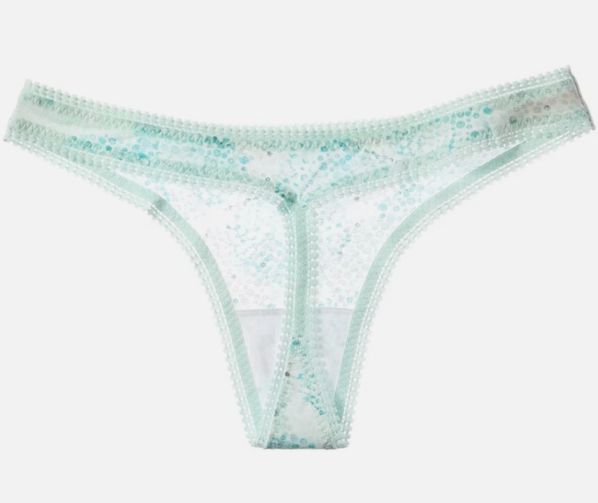 On Gossamer hip-g printed thong 30B 554 I