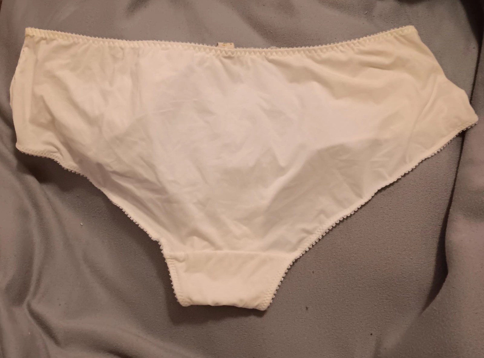 Parfait by Affinitas Panties, Women’s Size XL, White, Lace Bikini Danity NWT