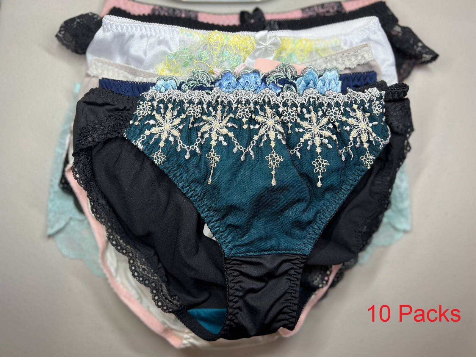 10 X Triumph Bikinis panties size 8 10 12 XS S M colour Assorted