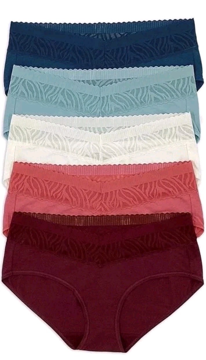 Full Coverage Hipster Super omen’s Felina 5 Pack Hipster Underwear Small