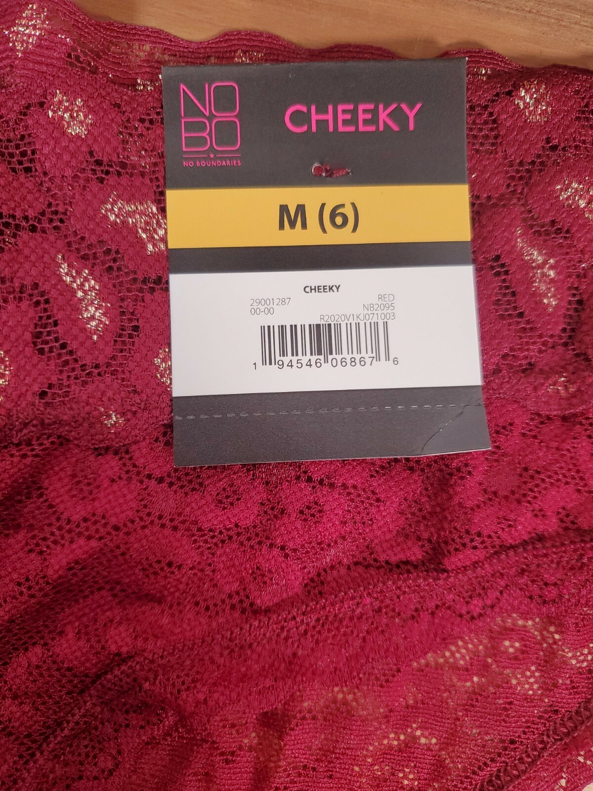 Lace CHEEKY Sexy Panties Underwear BURGANDY No Boundaries Multiple Sizes