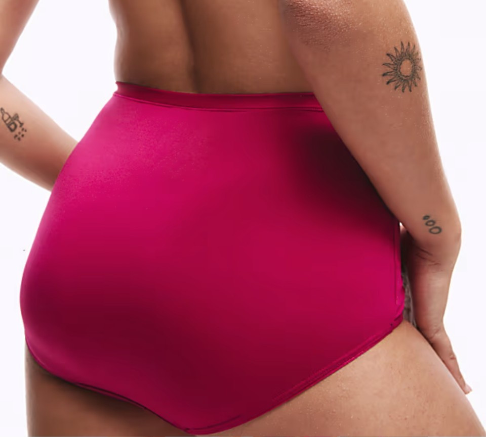 M&S Amelia Raspberry Full Briefs/Knickers Size 18