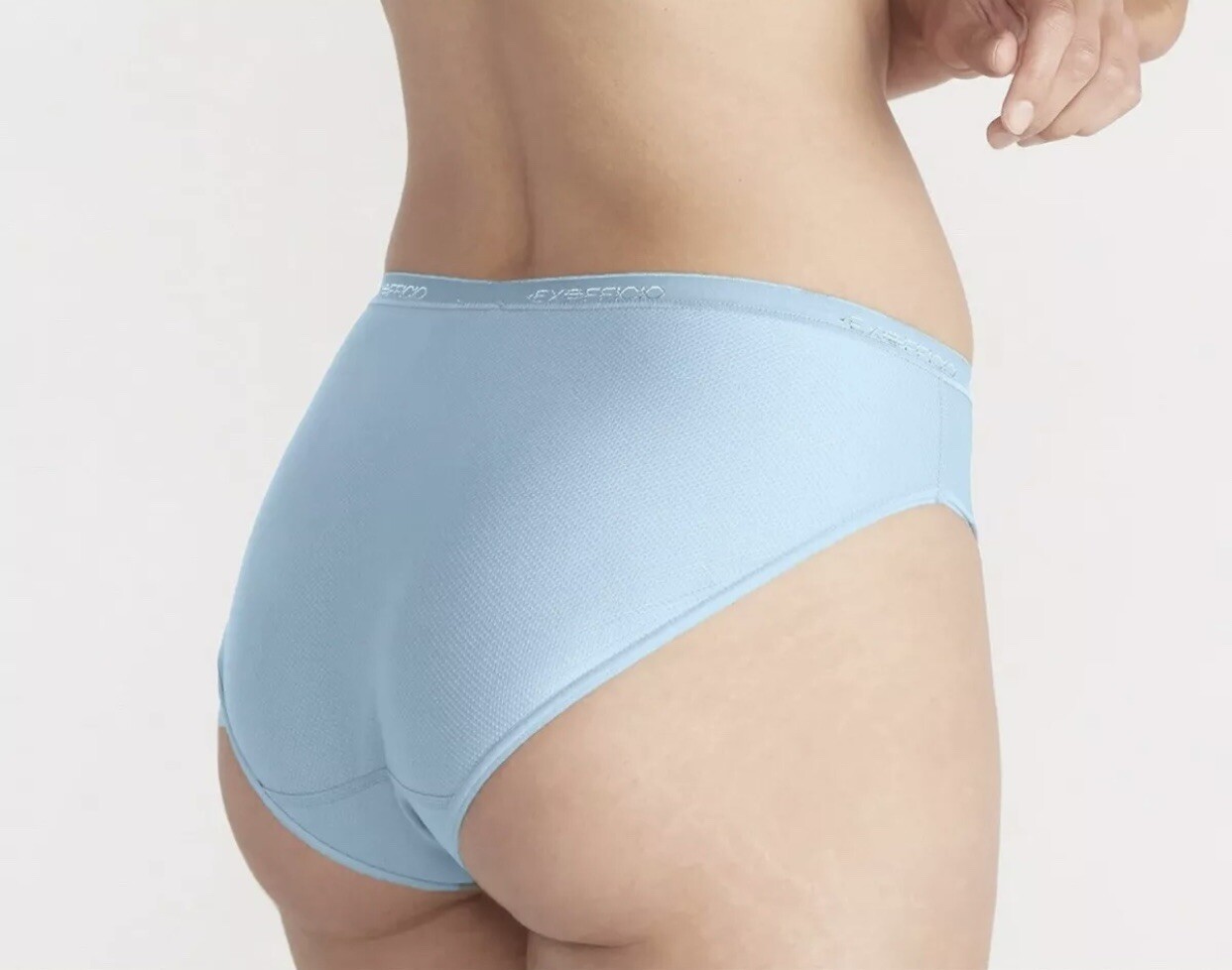 ExOfficio Give-N-Go BIKINI BRIEF Blue Woman Travel Mesh Panties Size Small