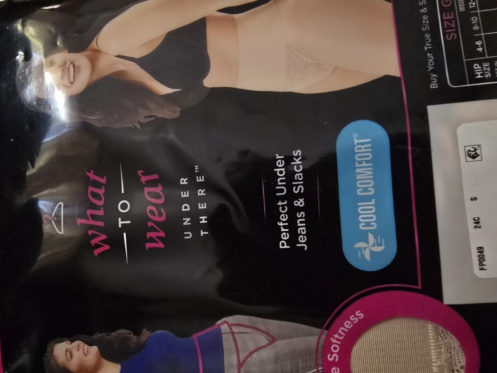 MAIDEN FORM FLEXEES SHAPING COOL COMFORT THONG SHAPERS SZ XL NUDE