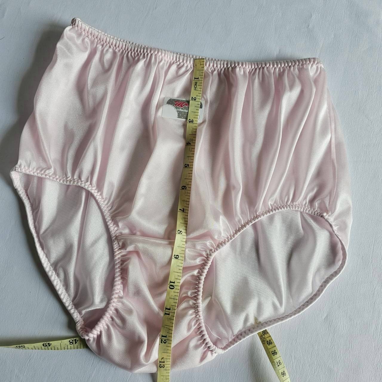 6 Granny Panties Underwear Nylon Woman Man Soft Silk Briefs High Waist 36″-42″XL