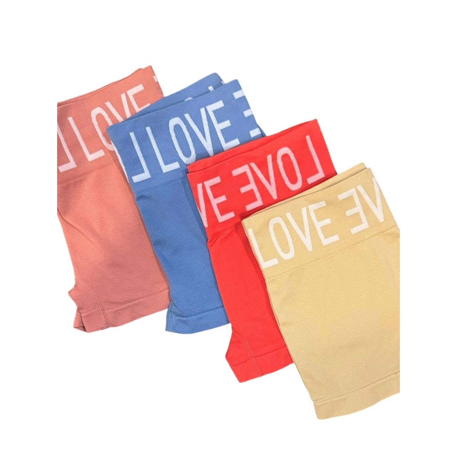 Women’s boy shorts Seamless, Elastic Panties, Seamless 4 pack Size Medium Sexy!