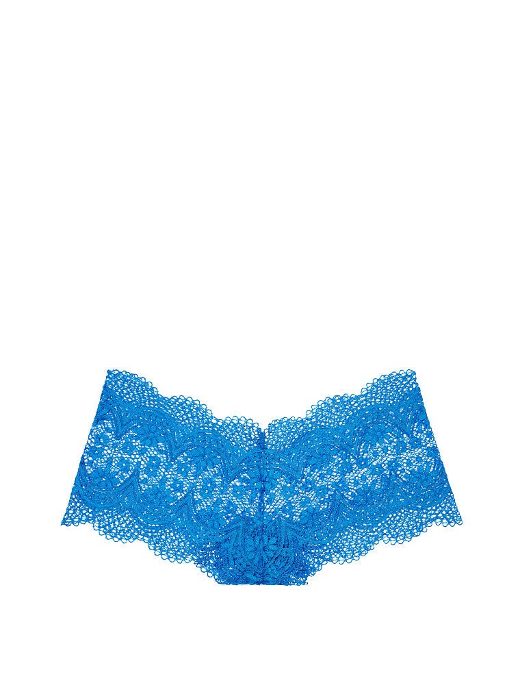 Victoria’s Secret Crochet Lace Shortie Panty Cobalt