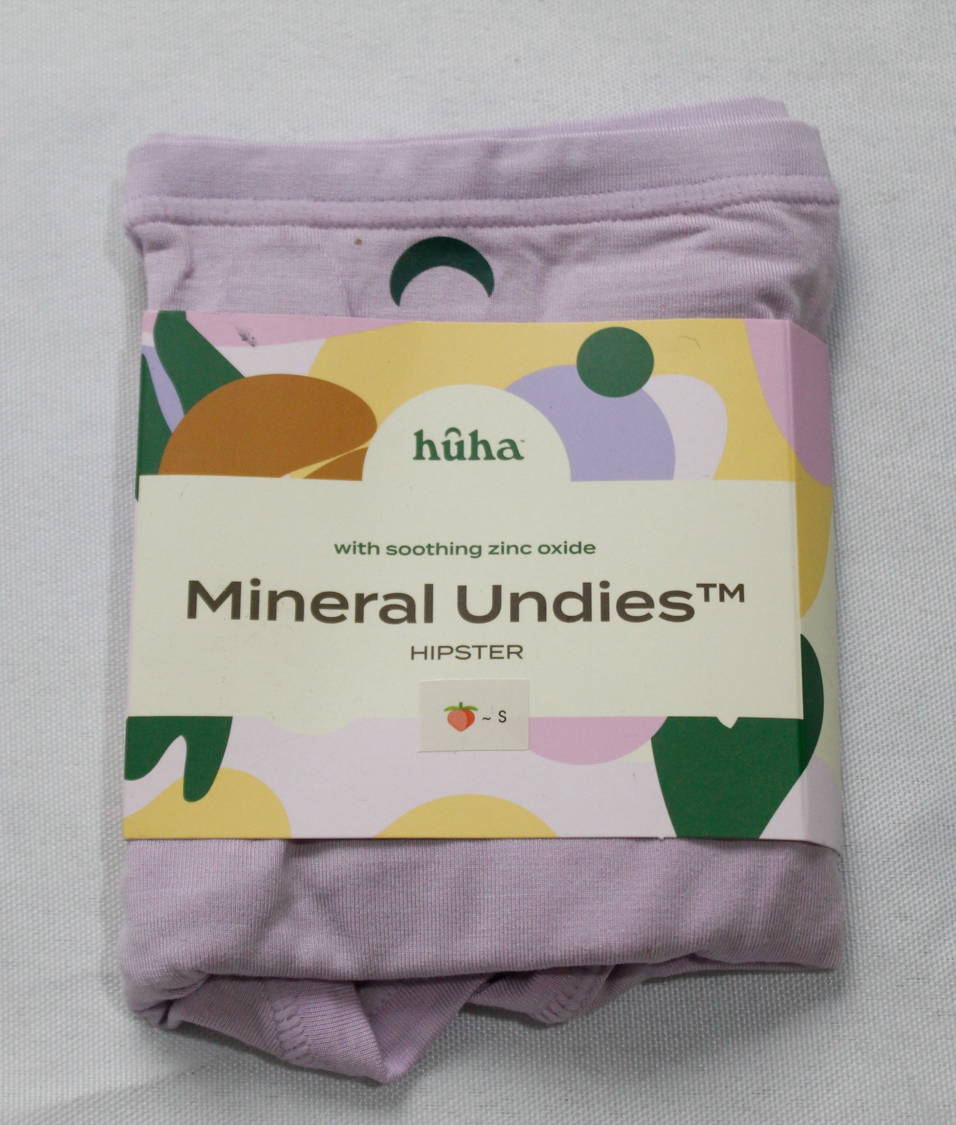 Huha Women’s Low Mid-Rise Hipster Mineral Cheeky Undies AC2 Lilac Small NWT