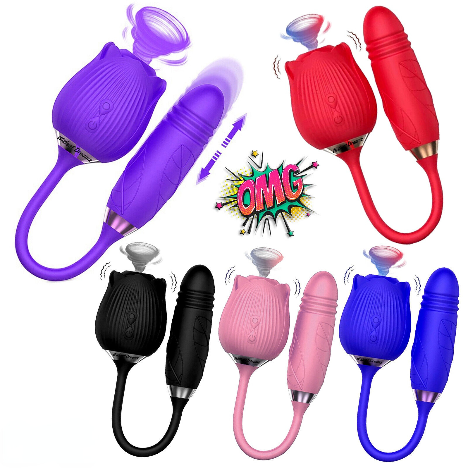 Vibrating Panties Wireless Wireless Rechargerable Underwear Suck 10 Mode