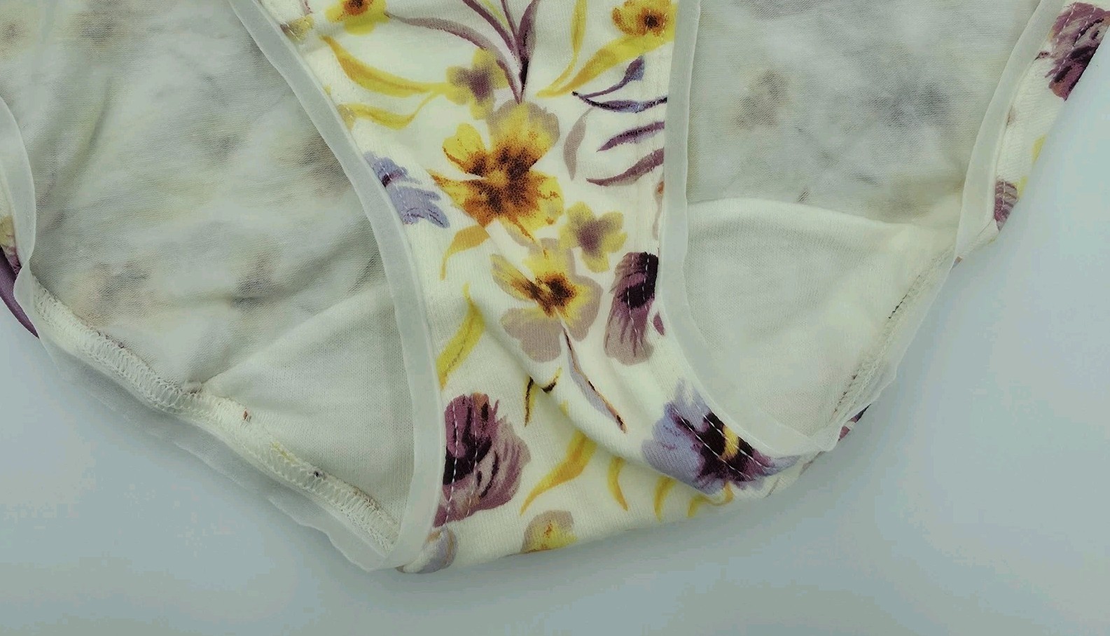 Bali Breathable Cotton Brief Panties Womens M/6 Multicolor Cool Comfort 3 Pack