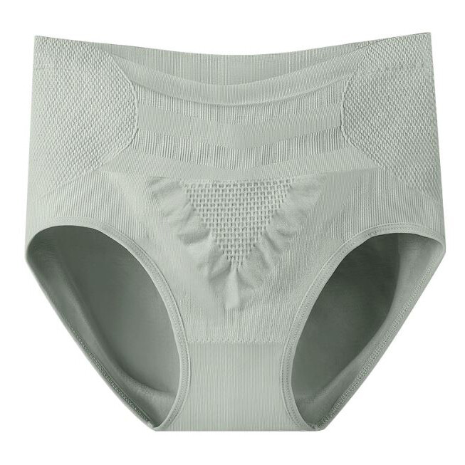 5 Pack Lot Womens High Waist Panties Underwear Full Coverage Tummy Control Brief