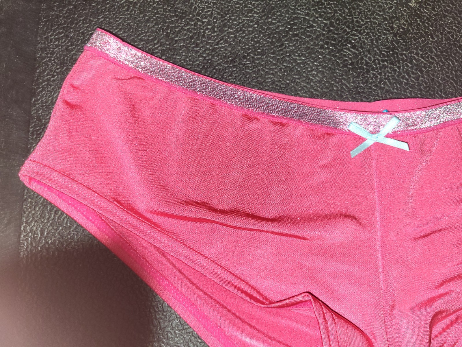 Victorias Secret Sexy Little Things Kiss the Bride Panties Pink Size LG