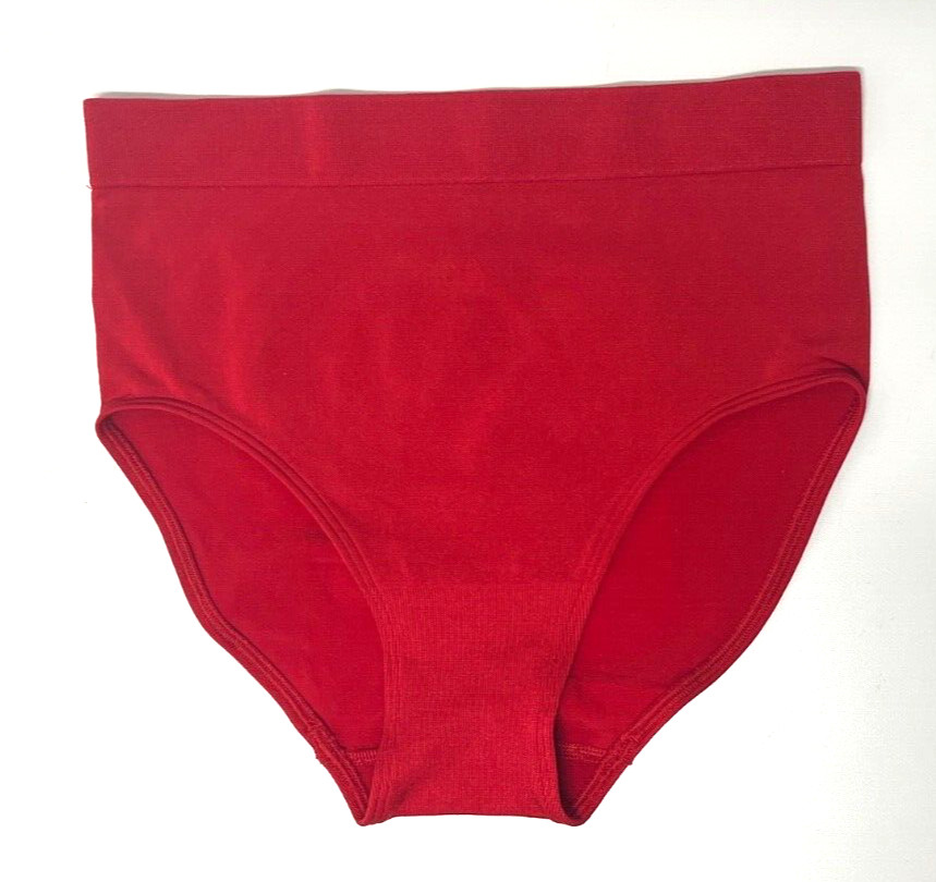 Wacoal SMALL (Size 5) B-Smooth Full Seamless Brief Panty NWOT 838175 Red
