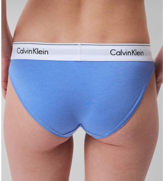 Calvin Klein Underwear Modern Cotton Bikini in Blue. – Size L/G