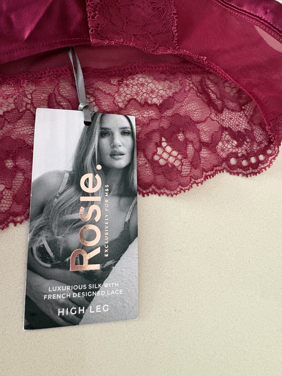 Marks & Spencer Rosie Size 8 High Leg Knickers New with Tags