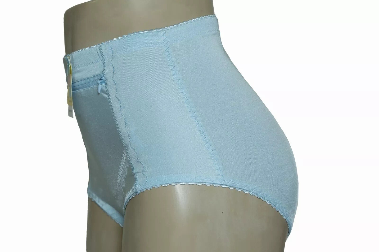 Unique S105 Tummy Control Panties Brief Front Zipper Pocket S M L XL 2XL 3XL 4X