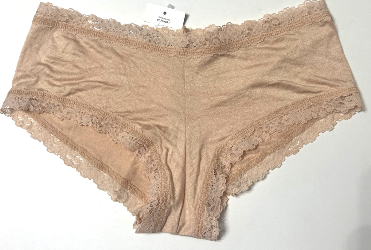 Hanky Panky XL DreamEase Boyshort Panty NWOT Chai