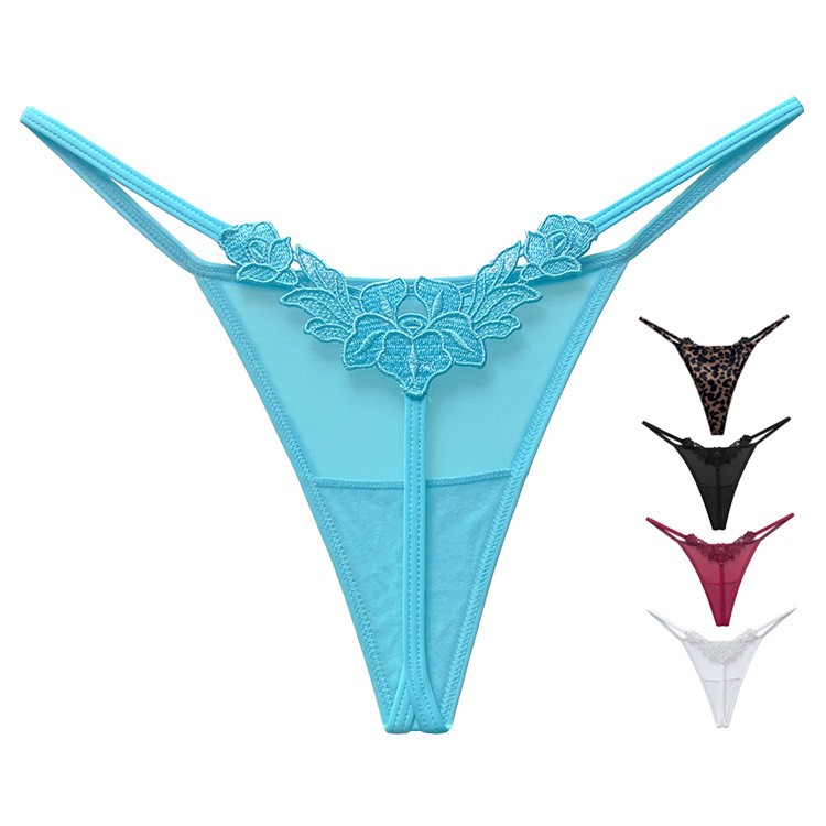 Sexy Ladies Womens G string Thongs Panties Bikinis Floral Lingeries Underwear