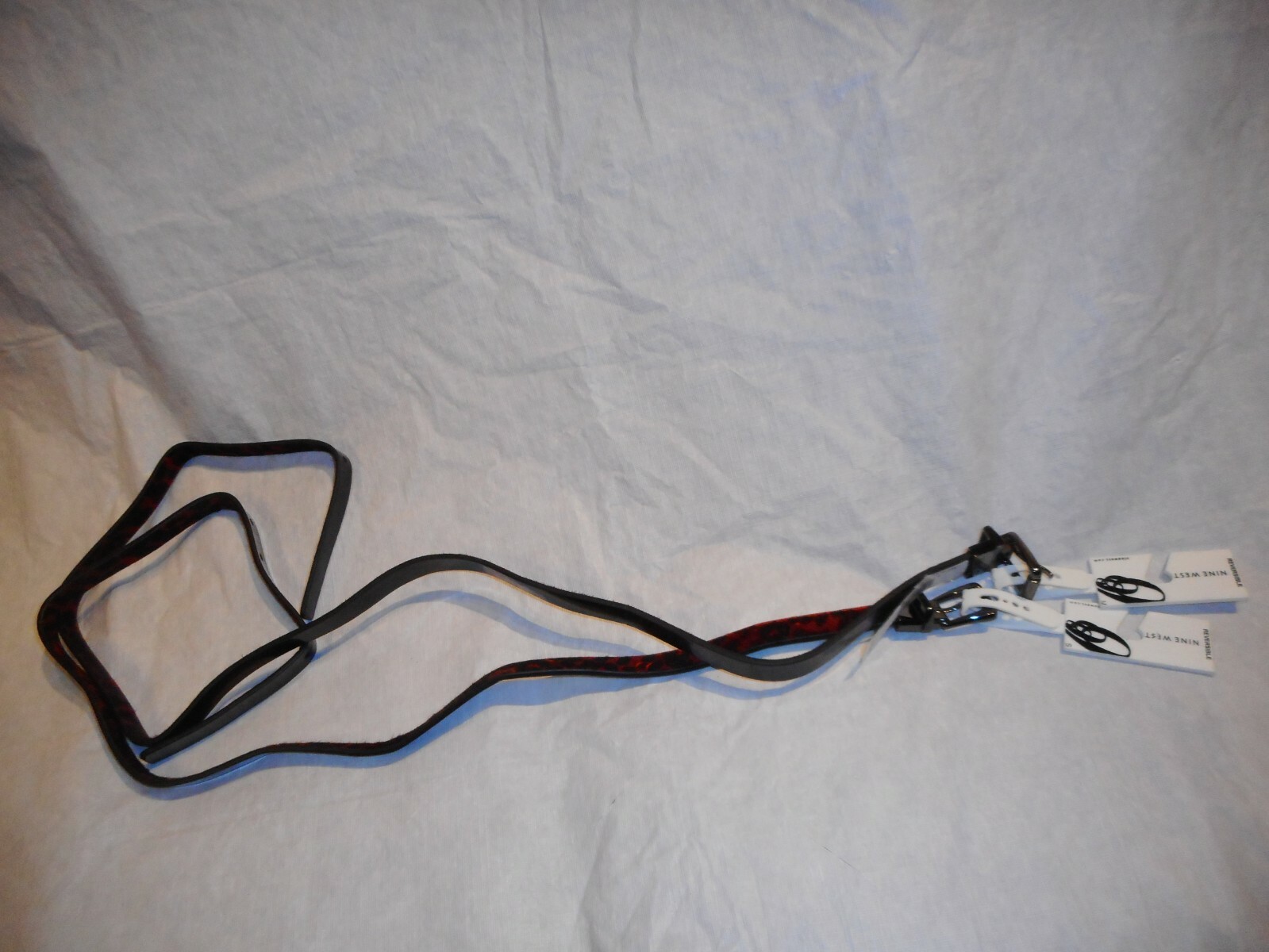 Nine West Women’s Multi Color Reversible Belts Sizes Small & Medium.