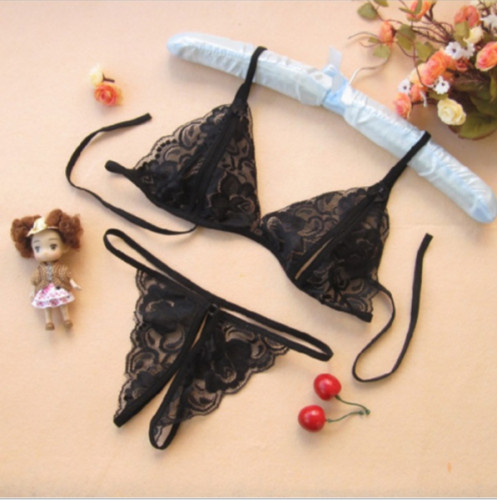 Womens Sexy Lingerie Underwear Set Sleepwear Panties Bar Lace Babydoll Nightwear