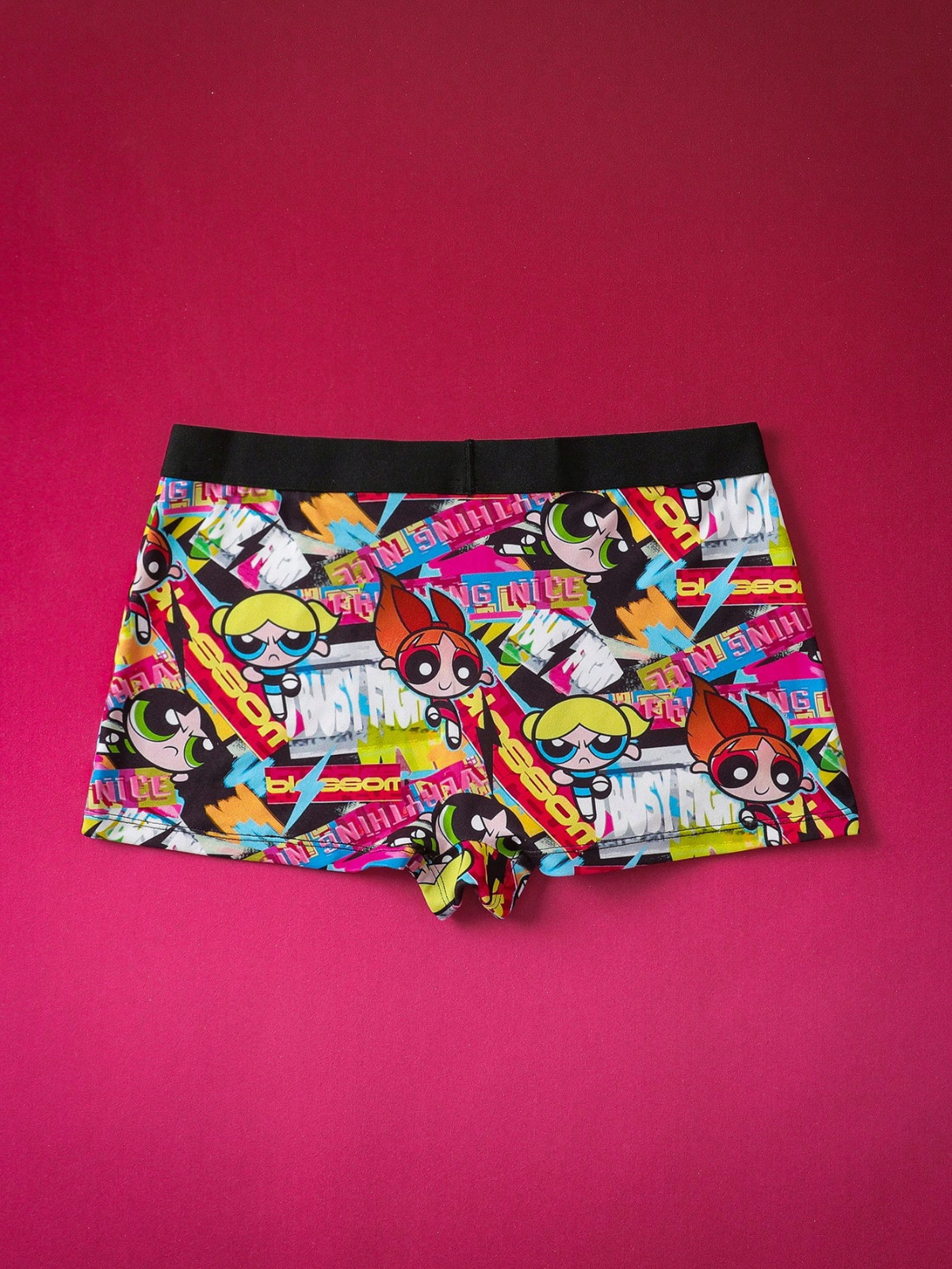 Powerpuff Girls Cartoon Licensed Cute Kawaii Boyshort Panty