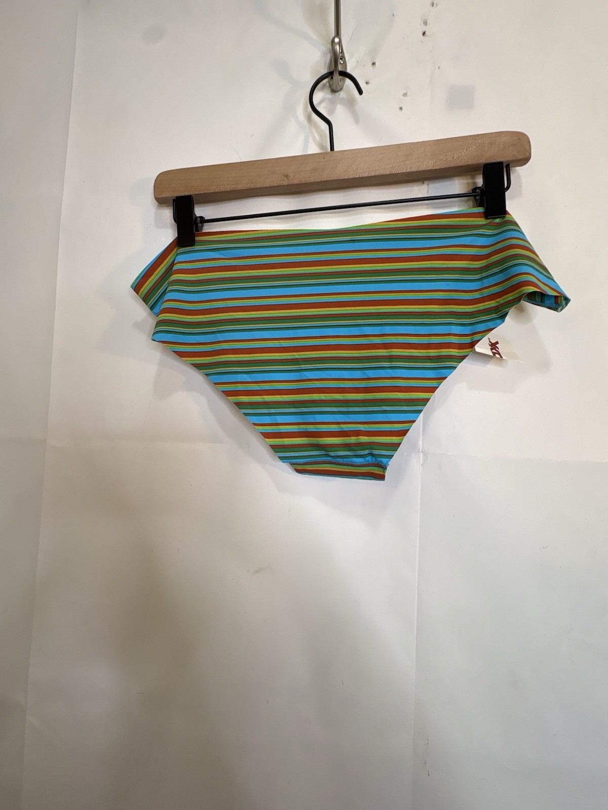 Women’s Size XL Striped Multicolored Hipster Lingerie Underwear