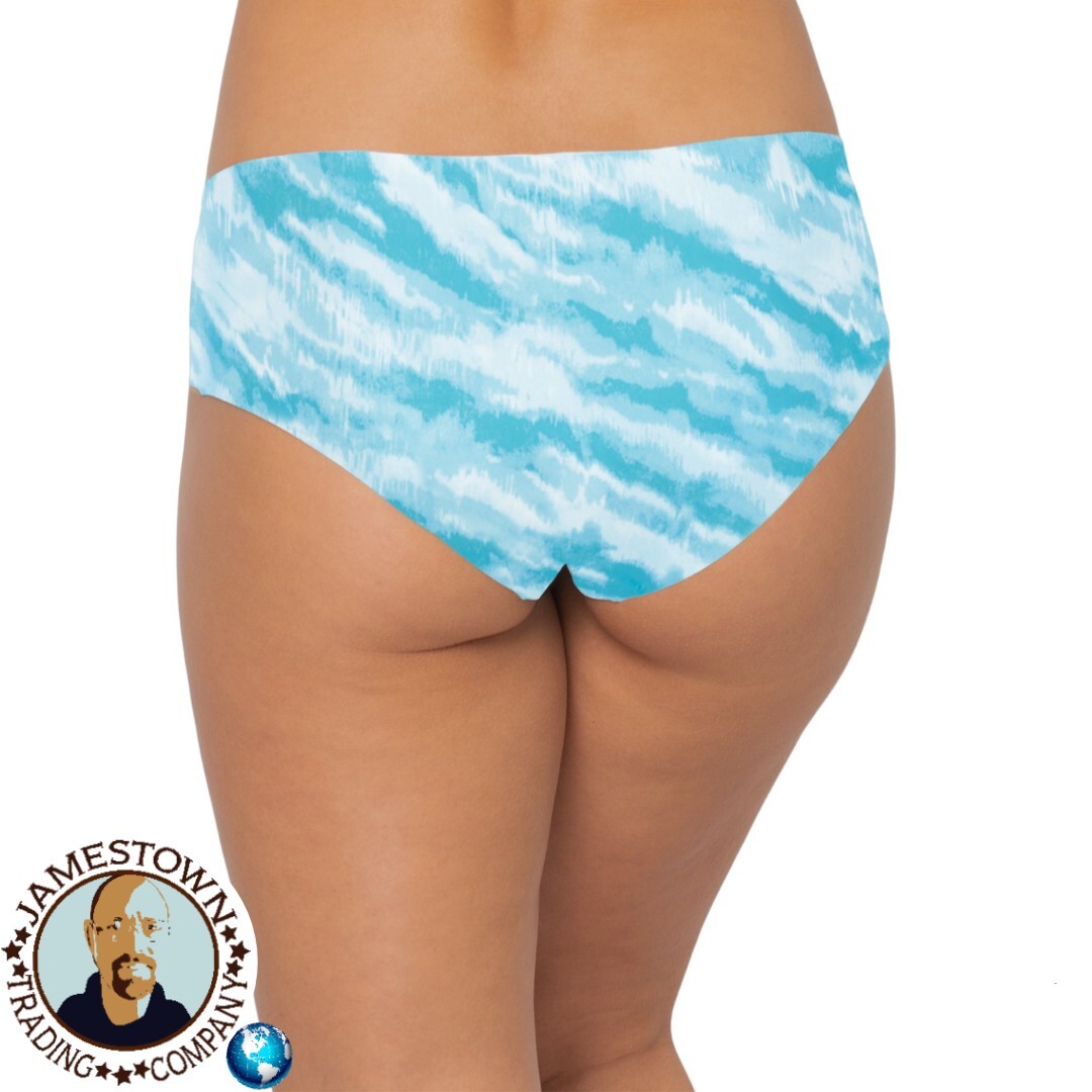No Boundaries Juniors No Show Blooms/Lime/Wash Hipster Panty 3 pack XL