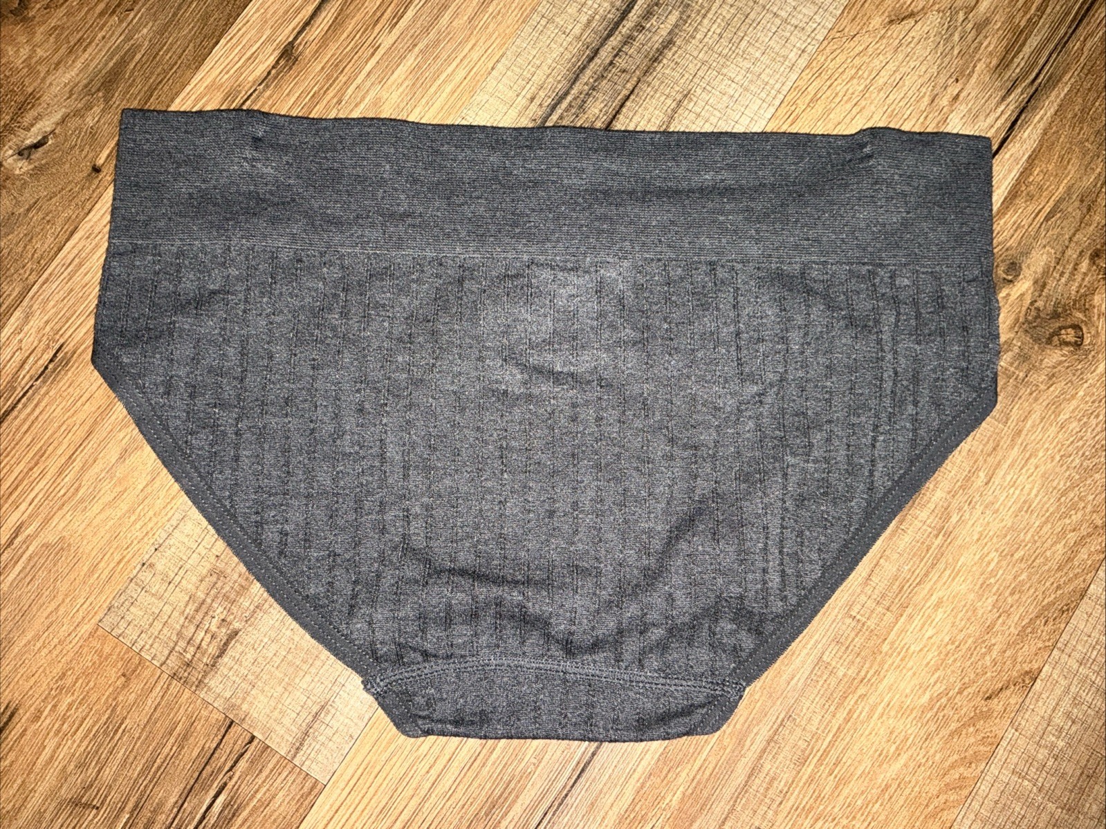 Nautica One Pair Hipster Panty GRAPHITE GRAY Rayon Nylon Spandex Blend M NWT