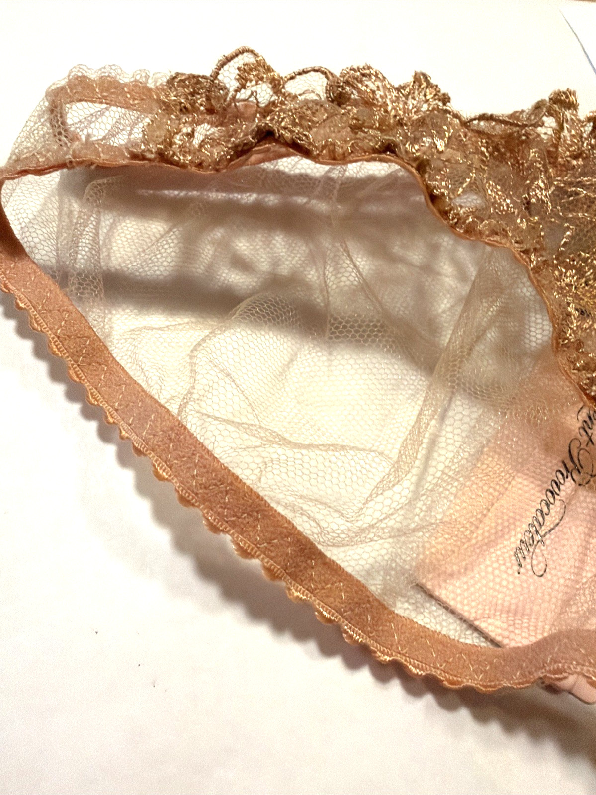 Agent Provocateur Jayce Lace Panty Brief In Praline NWT Size 1 hipster sexy NEW