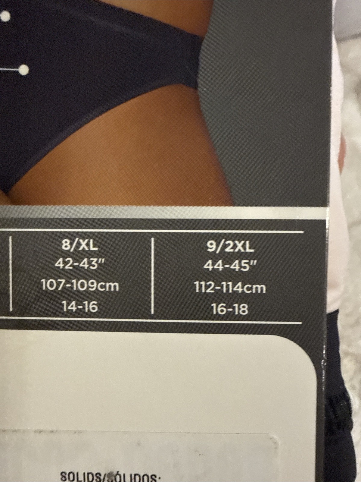 Hanes Comfort Flex Fit Microfiber Stretch Modern Bikinis Panties 6-Pack 2XL New
